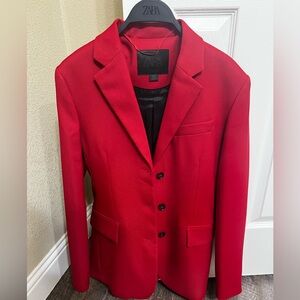 Zara Red Blazer - Size XS - BNWOT